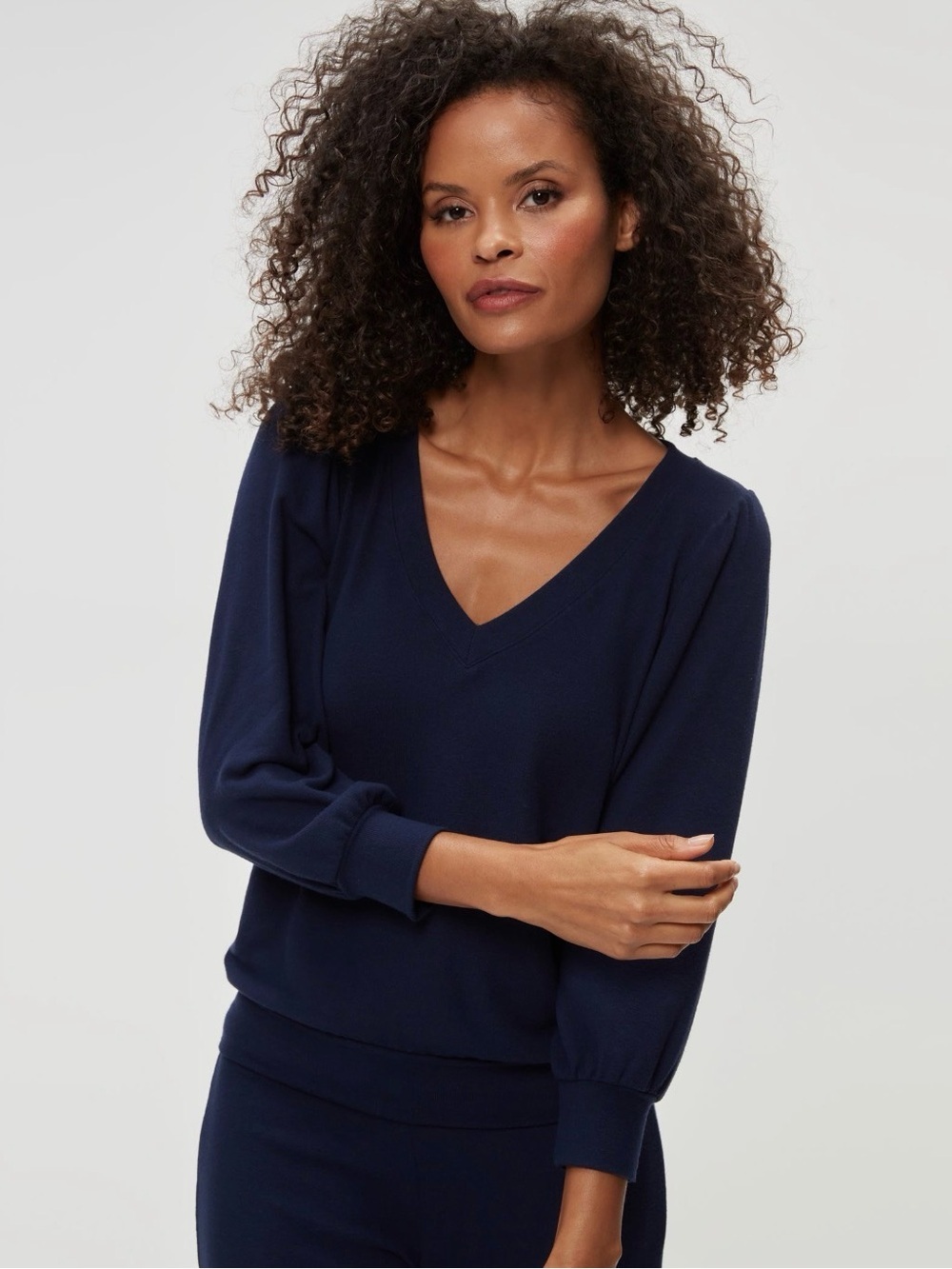 NWOT Michael Stars Gabriella V-Neck Top